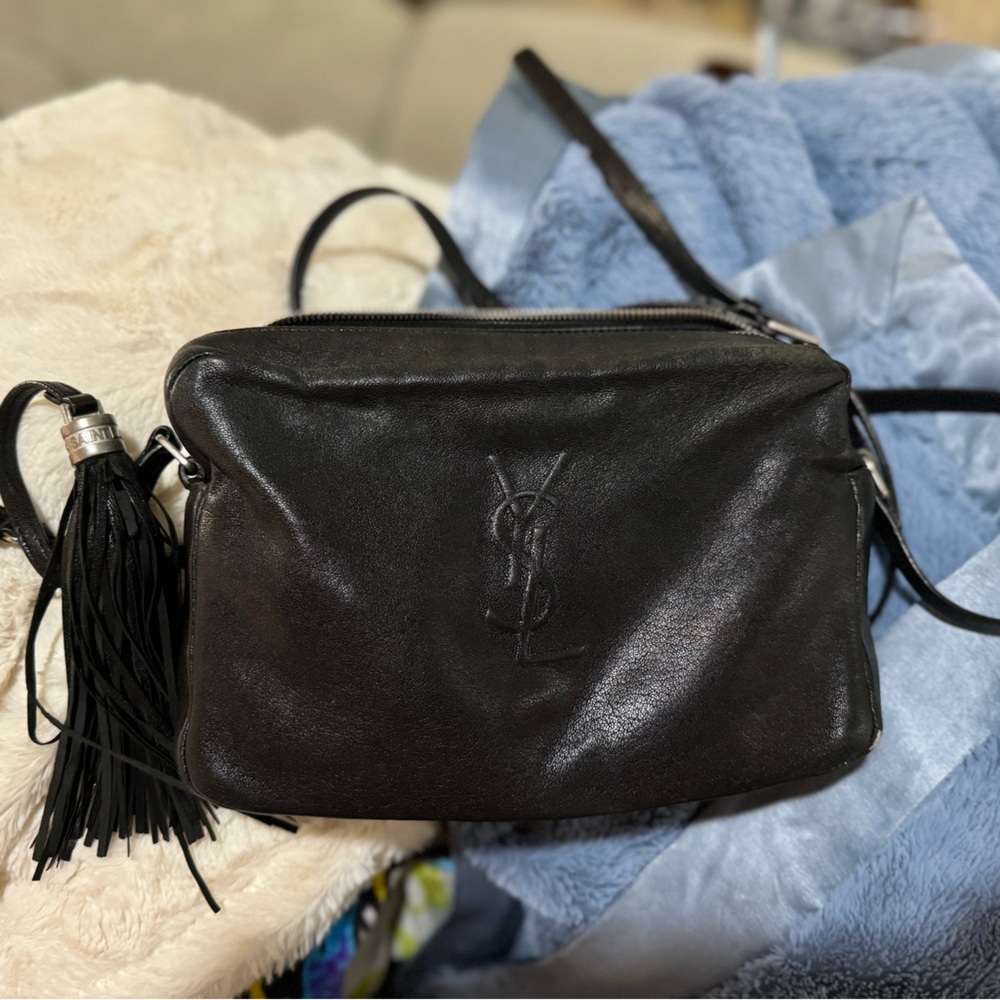 YSL Camera Bag Smooth Leather Good Used Condition
